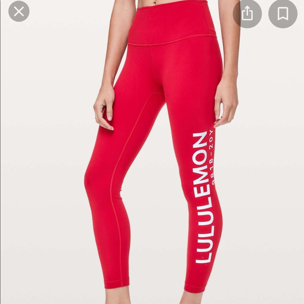 Lululemon 20th Anniversary tight